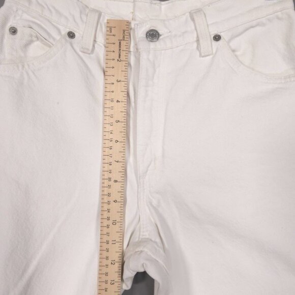 LEVI'S PREMIUM VTG Jeans 950 Relaxed Fit Tapered Size 8 Short USA🇺🇸MADE Women - Picture 4 of 12